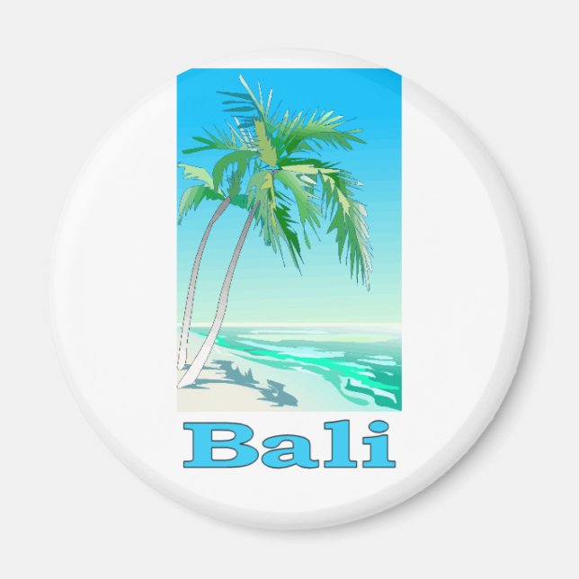 Bali, Indonesien Magnet (Vorne)