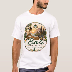 Bali, Indonesien Massage T-Shirt
