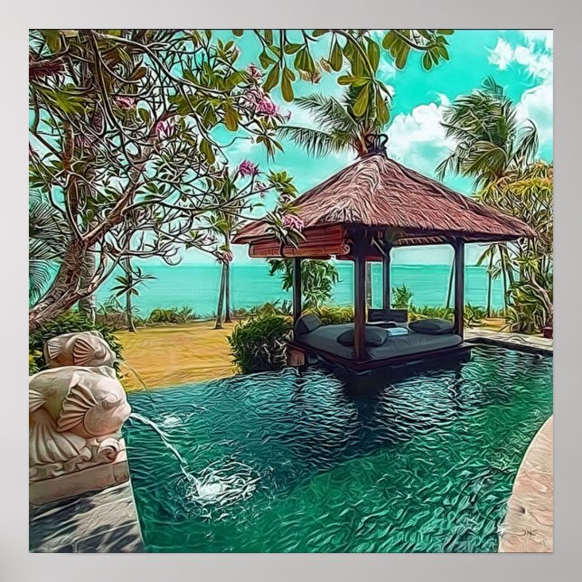 Bali, Indonesien Poster (Vorne)