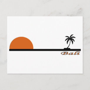 Bali, Indonesien Postkarte