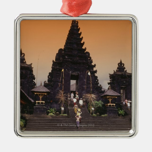 Bali, Indonesien Silbernes Ornament (Vorne)