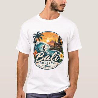 Bali, Indonesien Surfen T-Shirt