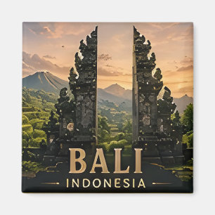 🧲 Bali Indonesien Urlaubserinnerung Für Reisende Magnet