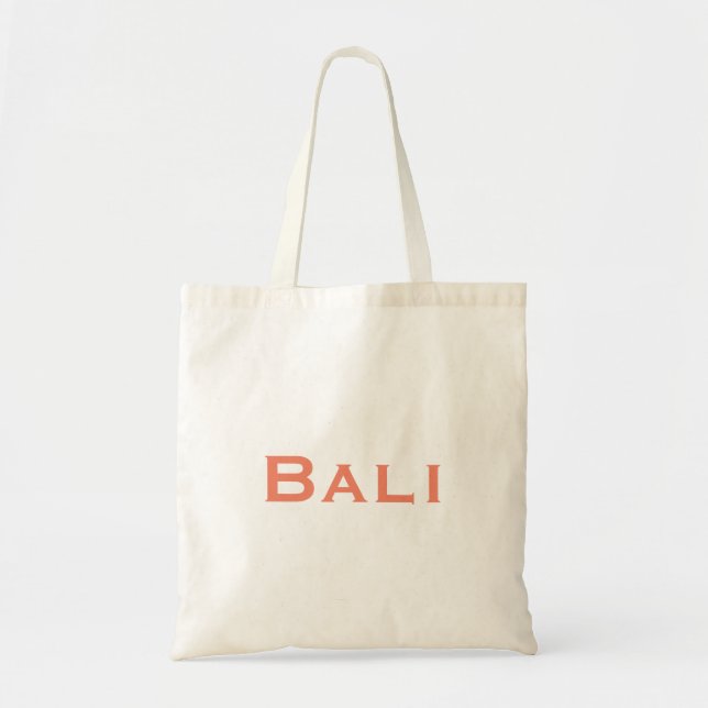 Bali, Indonesien (weniger gelegene Sundainseln) Tragetasche (Vorne)