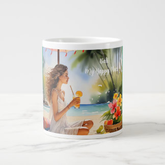 Bali, mein glücklicher Ort Jumbo-Tasse