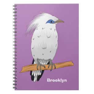 Bali Myna Tropenvogel Notizblock