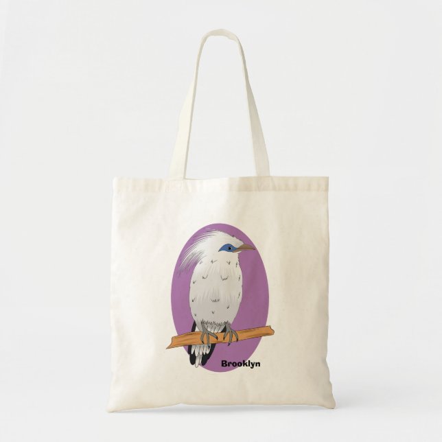 Bali Myna Tropenvogel Tragetasche (Vorne)