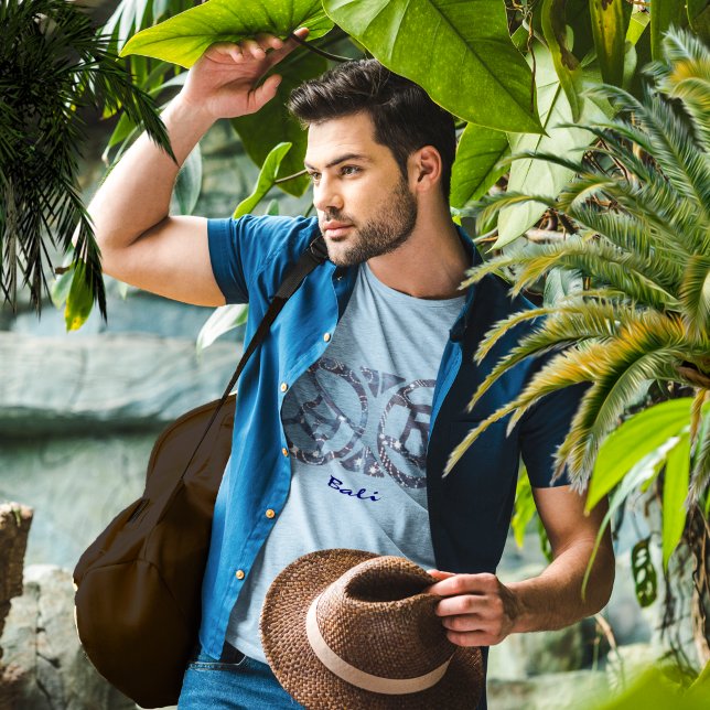 Bali Nights Batik Ornament 4 T-Shirt (Von Creator hochgeladen)