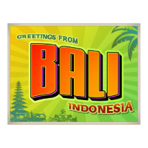 BALI-Plakat