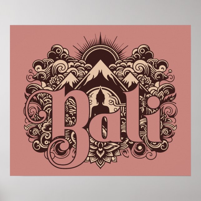 Bali Poster (Vorne)