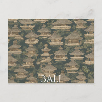 Bali Postkarte