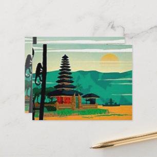 Bali-Postkarte Postkarte