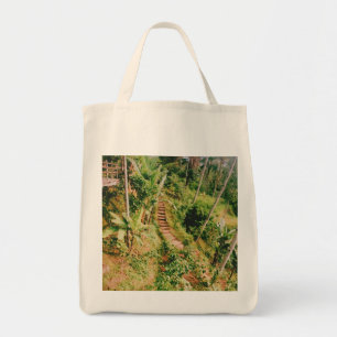 Bali Regenwaldtreppe Tragetasche