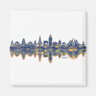 Bali Skyline Magnet