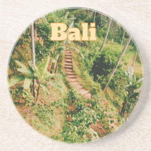 Bali-Souvenir Flexibler Photo-Magnet Getränkeuntersetzer