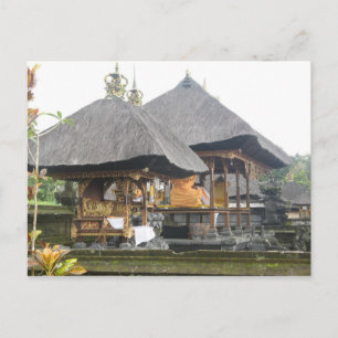Bali Temple Postcard Postkarte