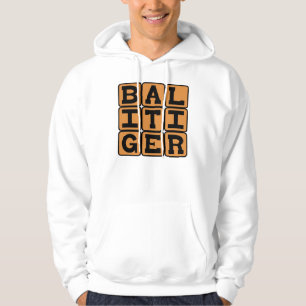Bali Tiger, wilde Katze Hoodie