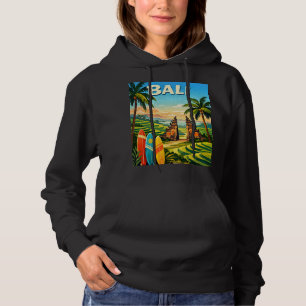 Bali-Tropen-Retro-Reise-Hoodie Hoodie