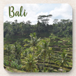 Bali Ubud Reisfelder Getränkeuntersetzer