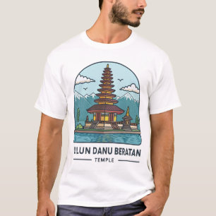 Bali Ulun Danu Beratan Tempel T-Shirt