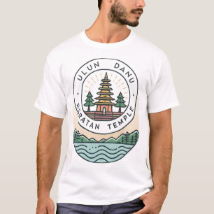 Bali Ulun Danu Beratle Temple T-Shirt
