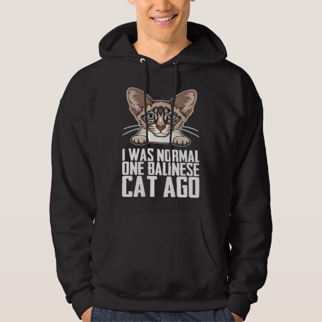 Balinese  Balinese cats  Balinese Dad Hoodie (Vorderseite)