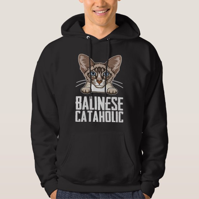 Balinese cat  Balinese  Balinese cats  6 Hoodie (Vorderseite)