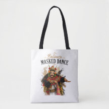 Balinesische Maskentanz-Tasche