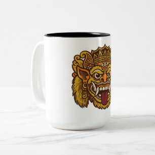 Balinesischer Kultur Barong Zweifarbige Tasse