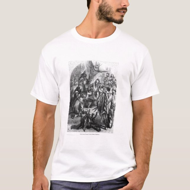 Baliol, das Ehrerbietung für die Krone von T-Shirt (Vorderseite)