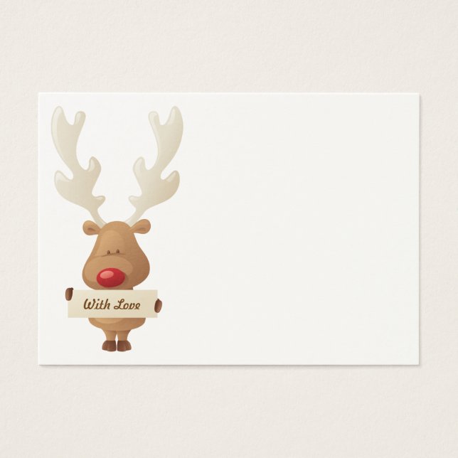 Balise cadeau de Noël Reindeer (Devant)