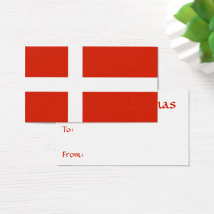 Balise cadeau Drapeau Danois