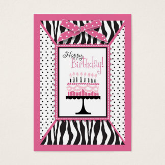 Balise cadeau HP Wild Birthday Cake