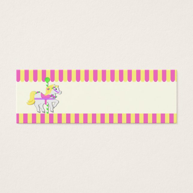 Balise Cadeau Ponies peintes (Devant)