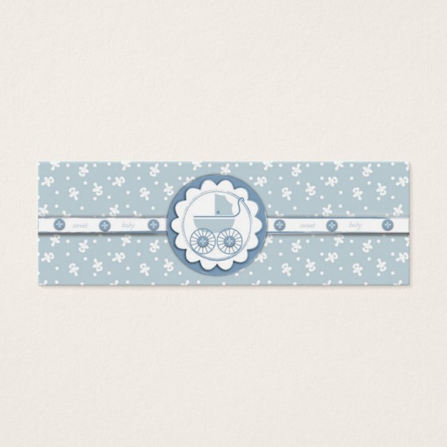 Balise cadeau Sweet One Boy Skinny (Devant)
