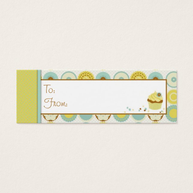 Balise cadeau Sweet Retro Skinny (Devant)
