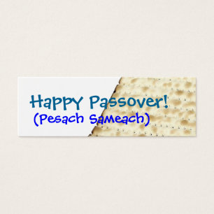 Balise de cadeau Happy Passover Matzoh