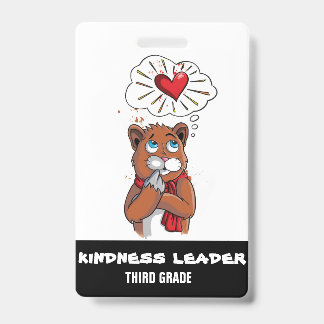 Balise de passe de badge de badge de légende Ensei