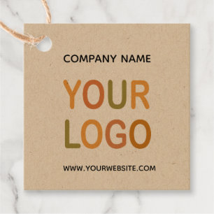 Balise Hang du Étiquette de produit du logo Promo
