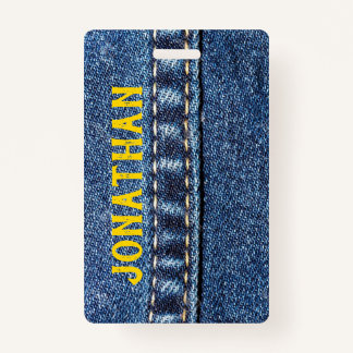 Balise Jeans bagage / Badge