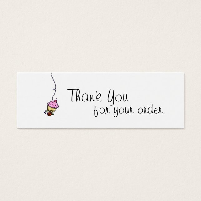 Balise Merci Cupcakes (Devant)