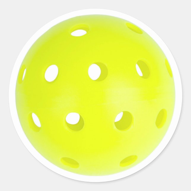 Balise Sticker Enveloppe du joueur de Pickleball (Devant)