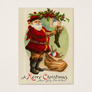 Balises cadeaux de Noël Vintage