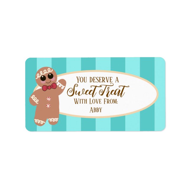 Balises cadeaux Étiquettes personnalisés (Devant)