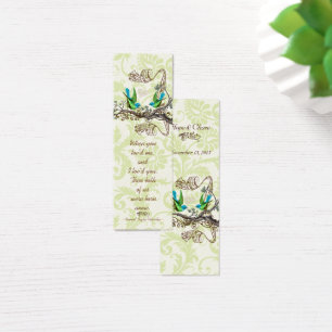 Balises de Mariage vintage Bird