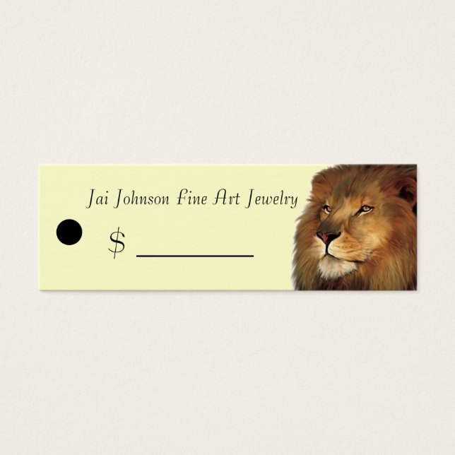 Balises de prix des marchandises (Lion) (Devant)