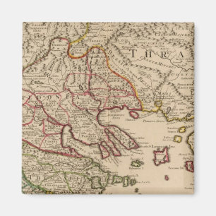 Balkan-Halbinsel, Griechenland, Mazedonien 3 Magnet