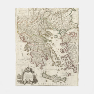 Balkan-Halbinsel, Griechenland, Mazedonien Fleecedecke