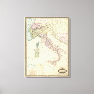 Balkan-Halbinsel, Italien, Slowenien Leinwanddruck