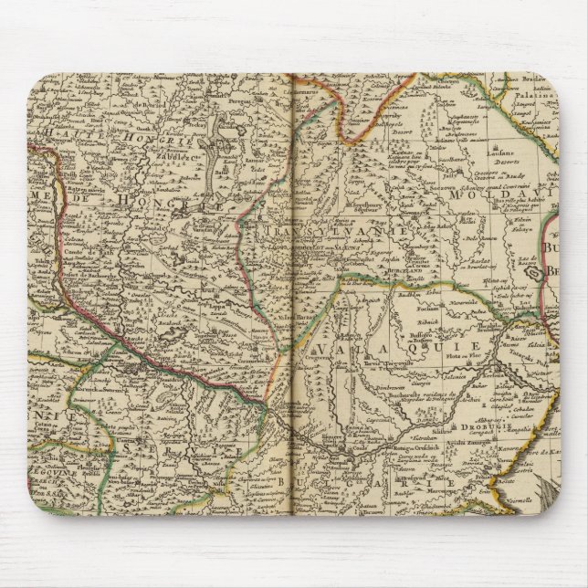 Balkanhalbinsel 3 mousepad (Vorne)